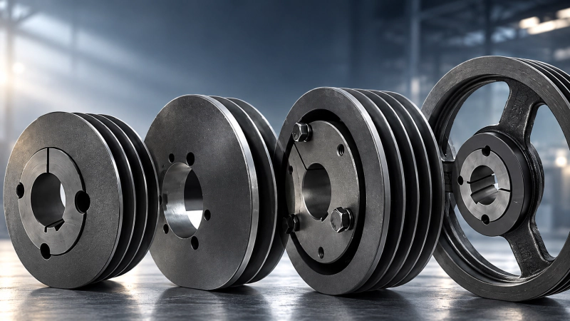 SPA pulleys and taper bush assemblies